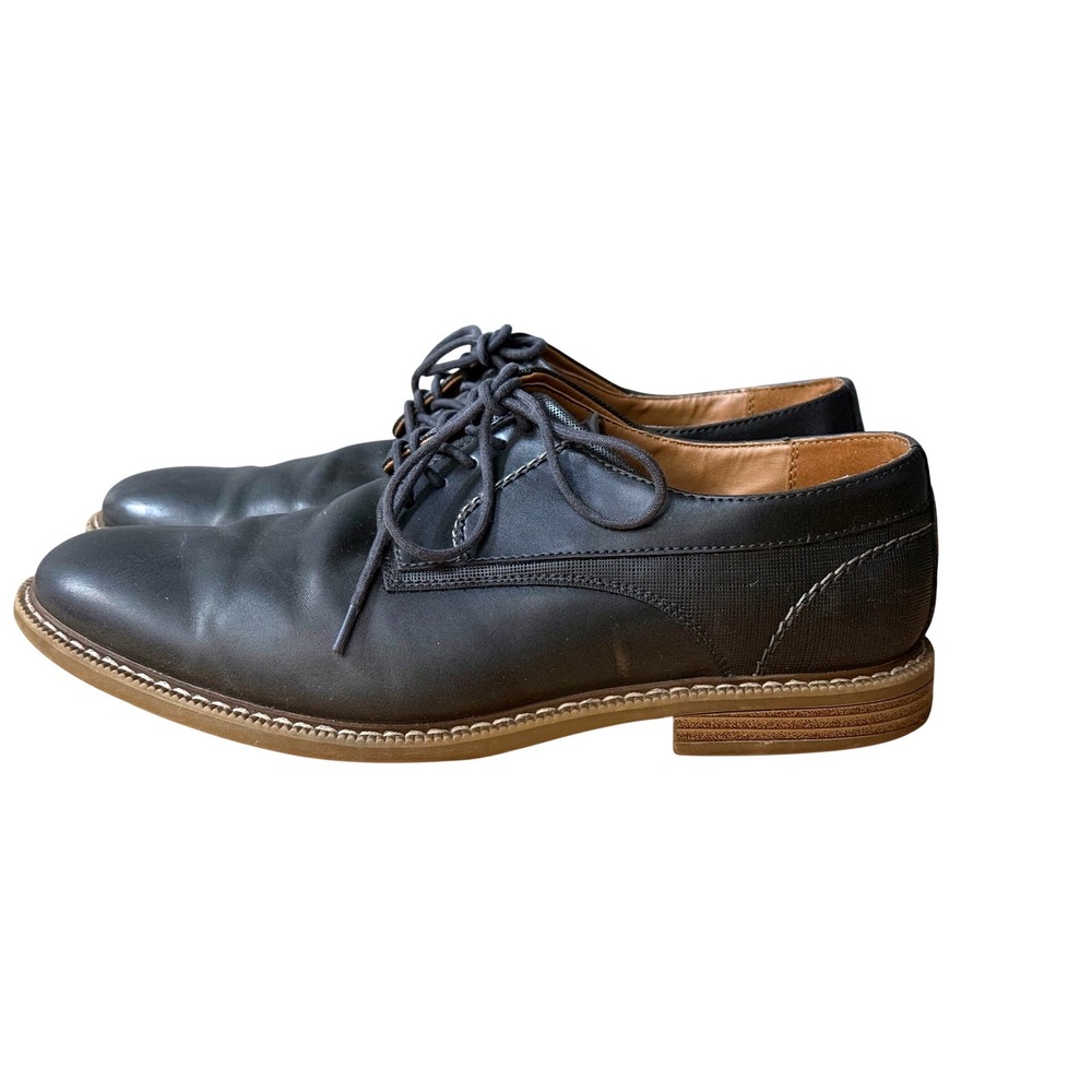 Sonoma vitalize ortholite Menʻs Dark Gray Dress Shoes Lace Up Size 9.5
